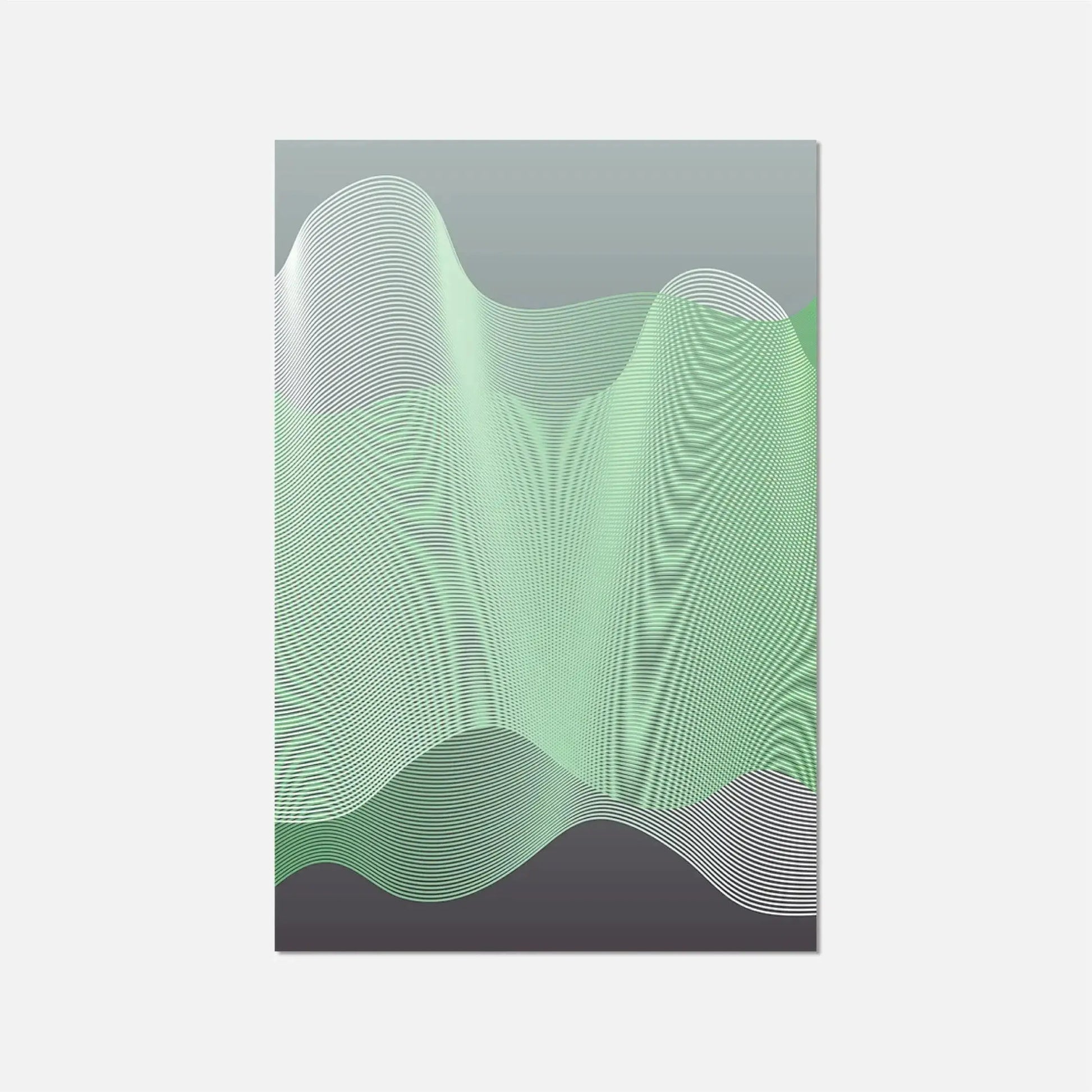 Moiré Zen Waves Fine Art Print-Art Prints-New Visual Things