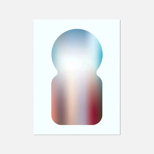 Neo Shape Blur III-Art Prints-New Visual Things