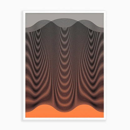 Orange Float Art Print-Art Prints-New Visual Things