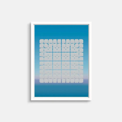 Skyline Panel Grid Art Print-Art Prints-New Visual Things