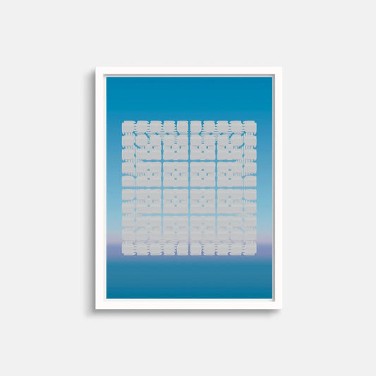 Skyline Panel Grid Art Print New Visual Things