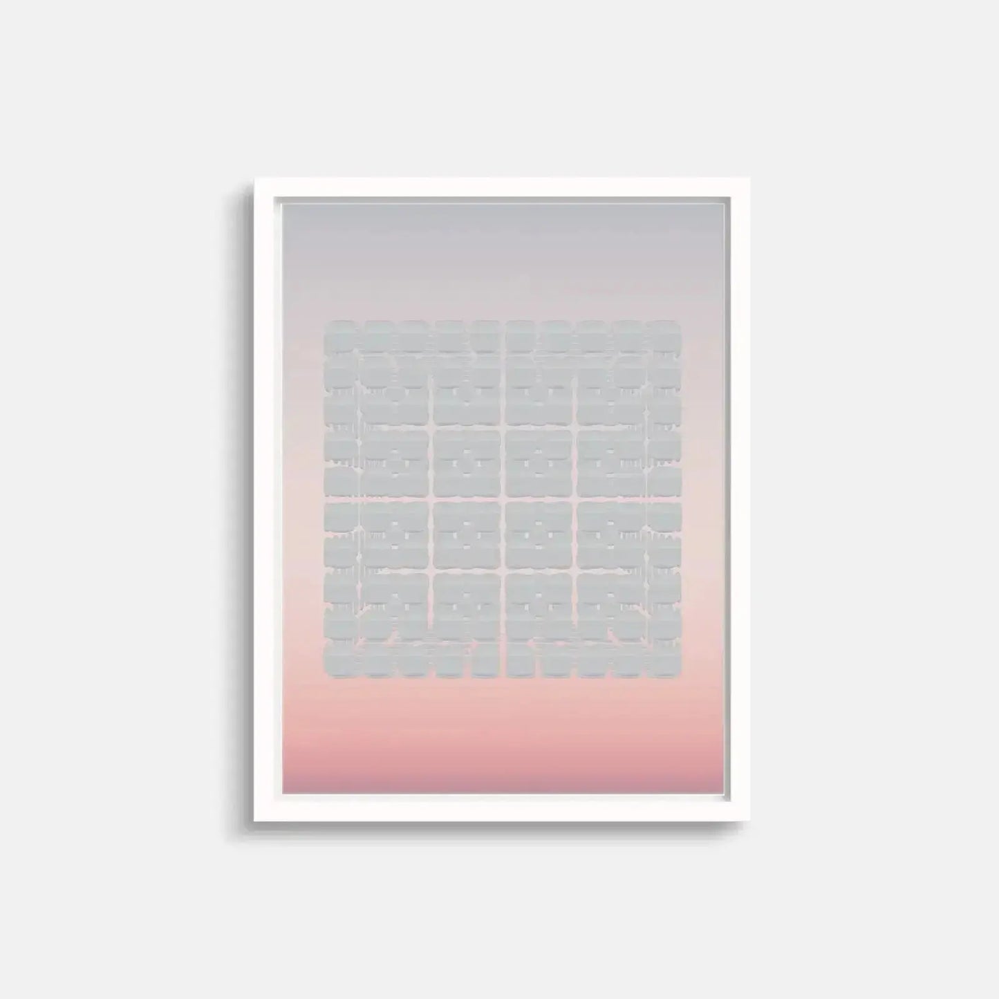 Sundown Panel Grid Art Print-Art Prints-New Visual Things