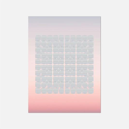 Sundown Panel Grid Art Print New Visual Things