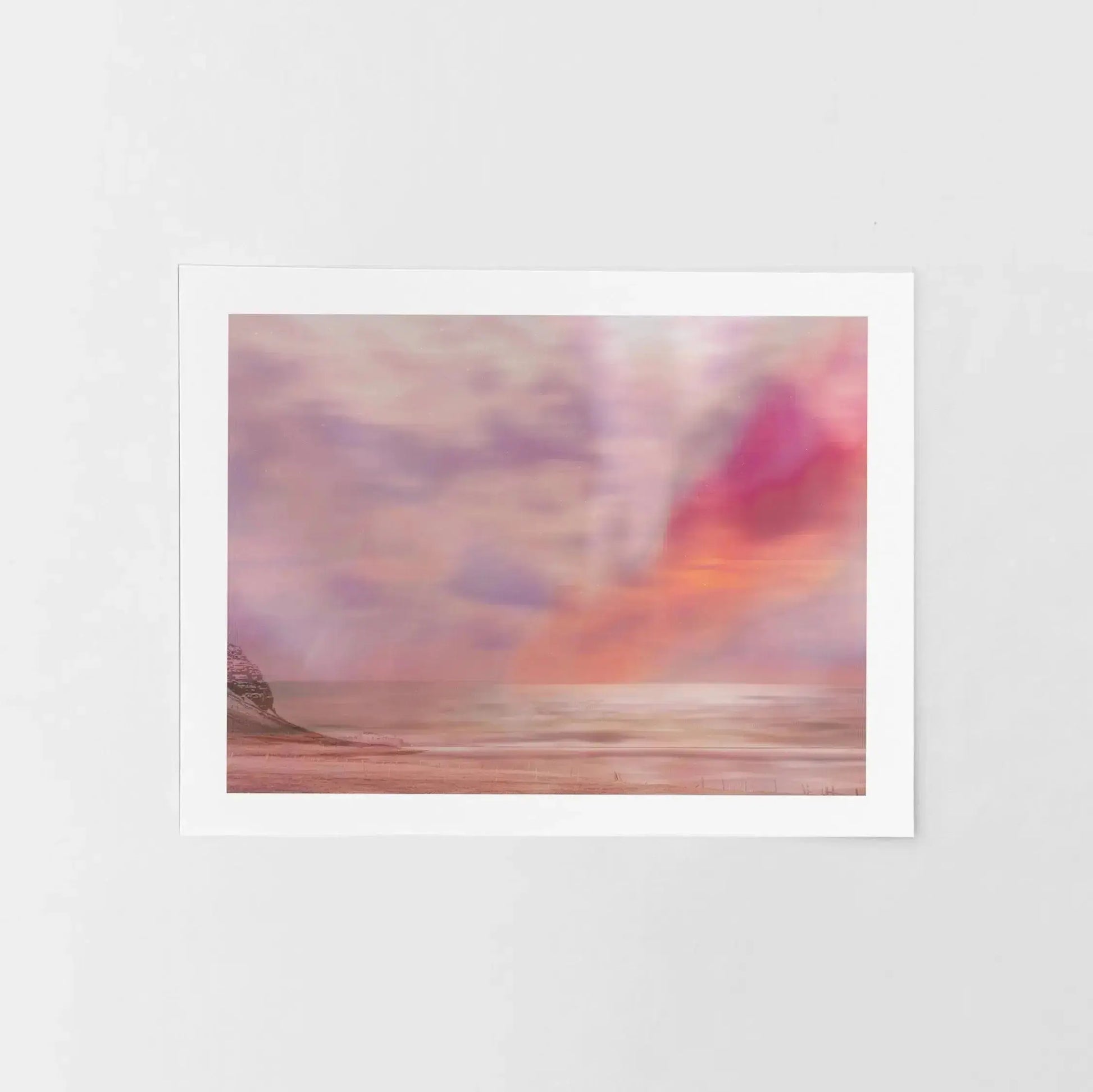 Tropical Coast Abstract Art Print-Art Prints-New Visual Things