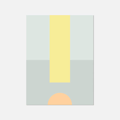 Exclamation XV Geo Art Print