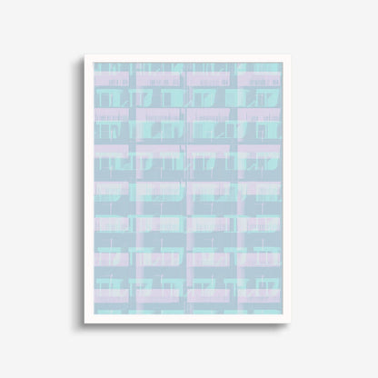 Flat Facade Art Print