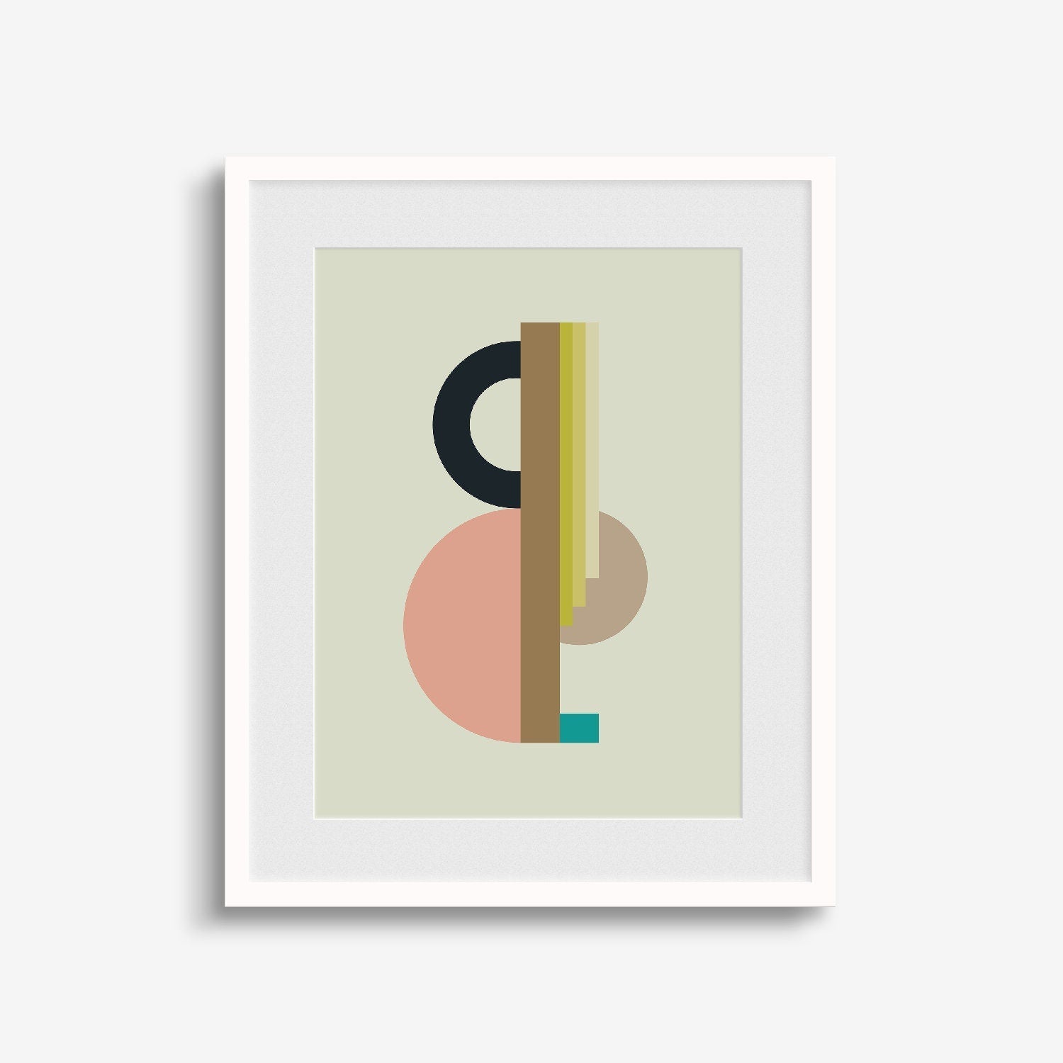 Geo Deco Art Print, Art Deco Art