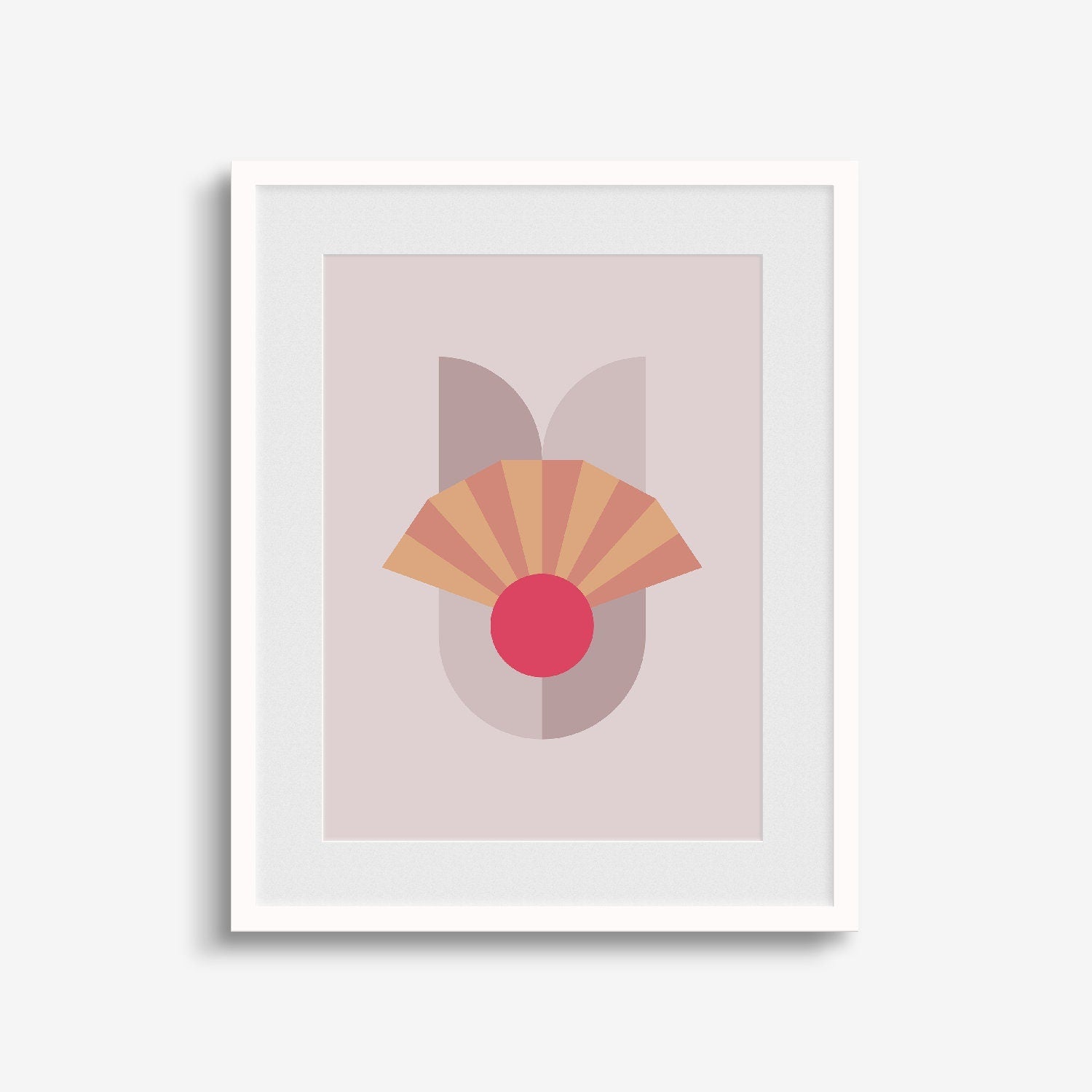 Geo Deco Art Print, Art Deco Art