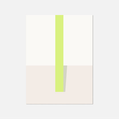 Geo Stripe Art Print VIII