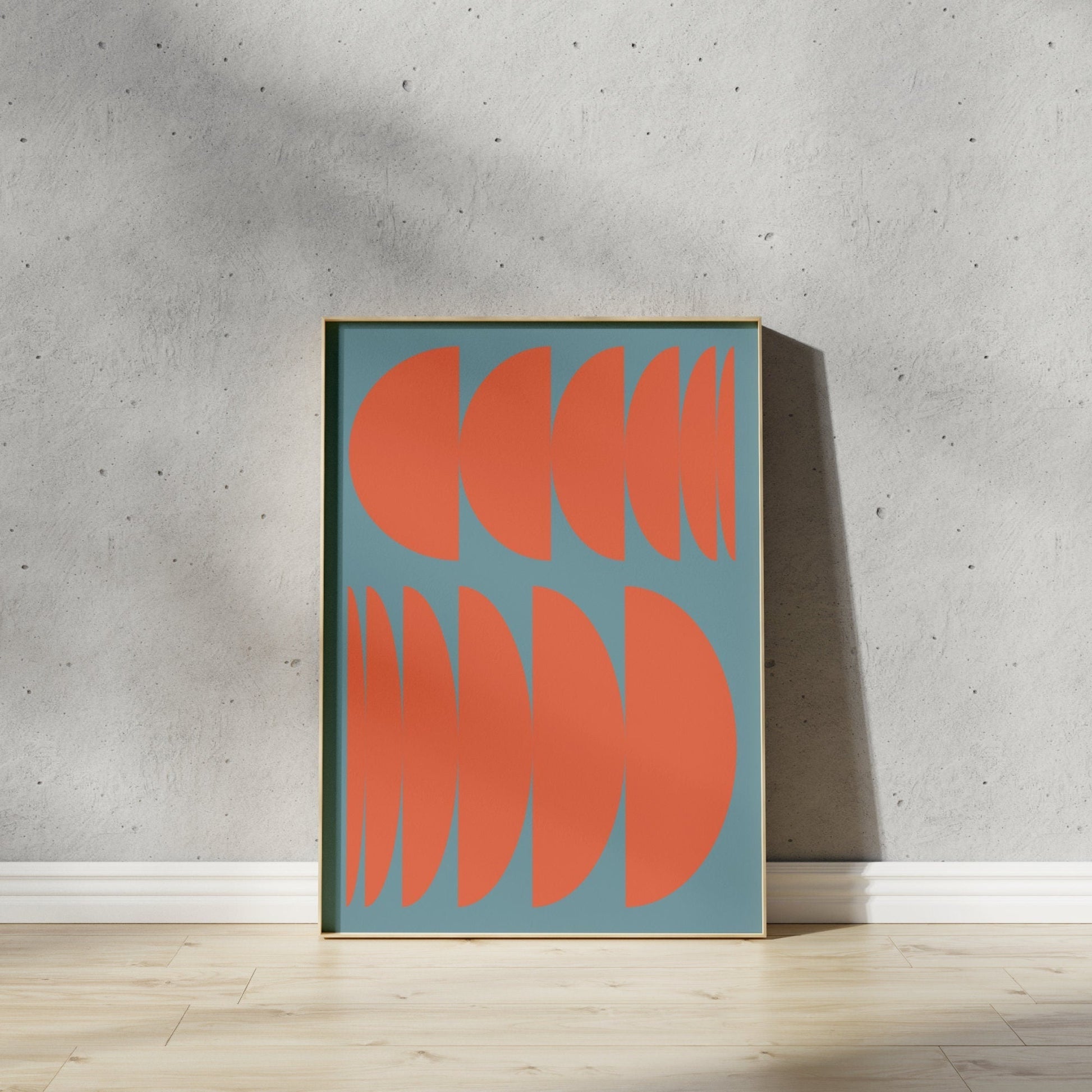 Modern Abstract Geo Shape Wall Art Kit