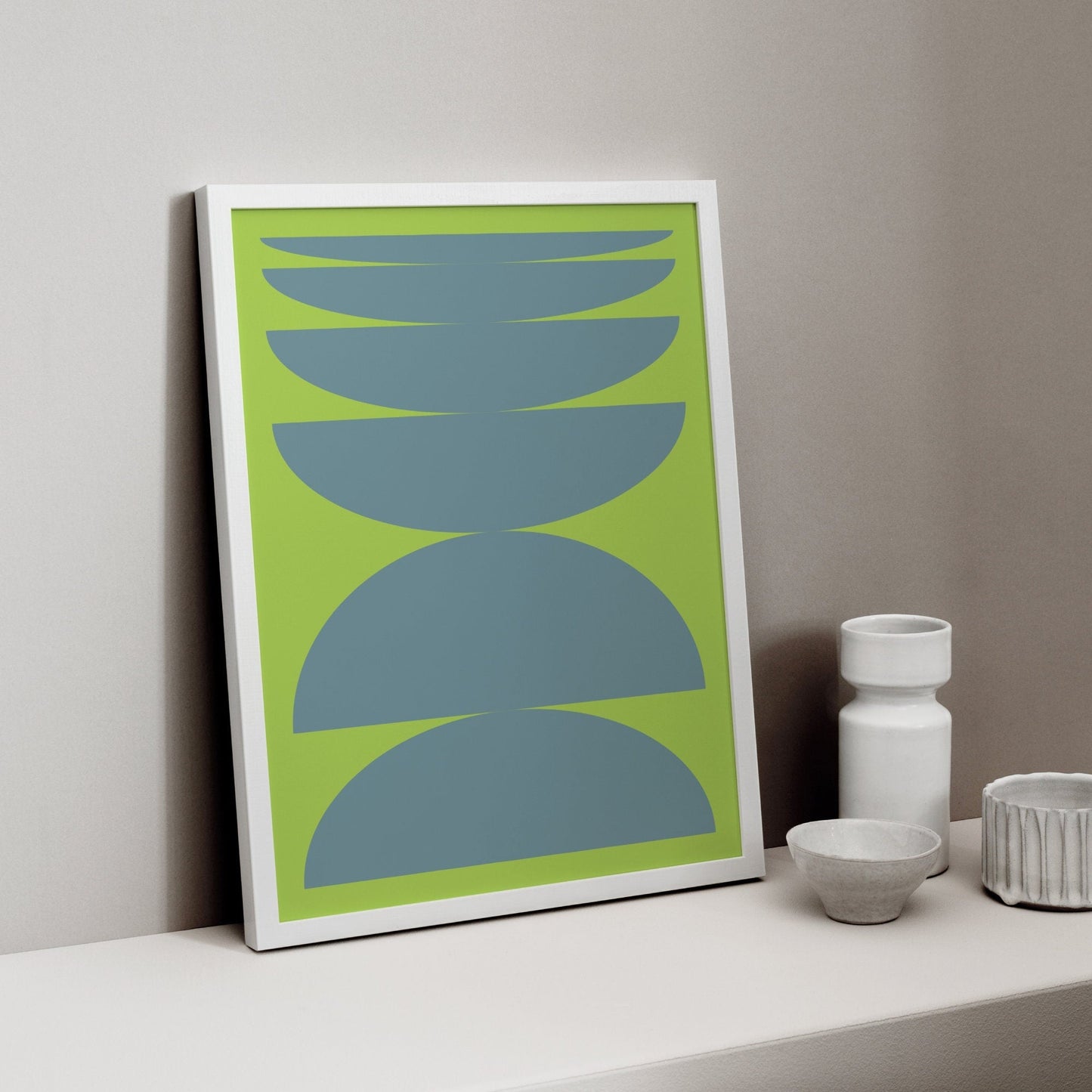 Modern Abstract Geo Shape Wall Art Kit