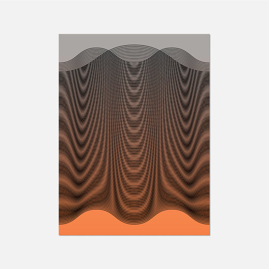 Orange Float Art Print