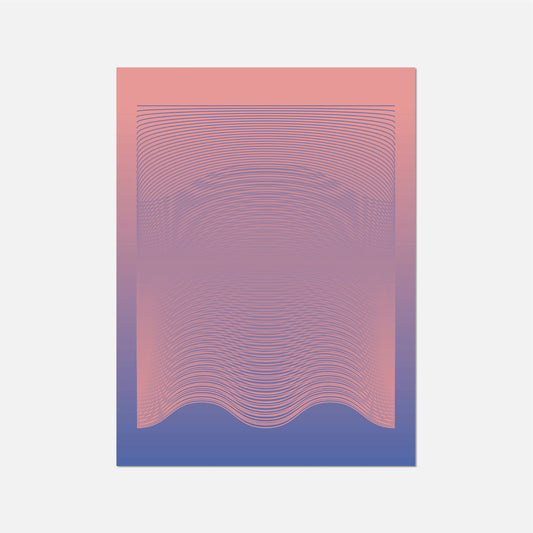 Moiré Zen Op Art Print