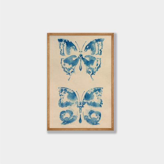 Vintage Butterflies Art Print